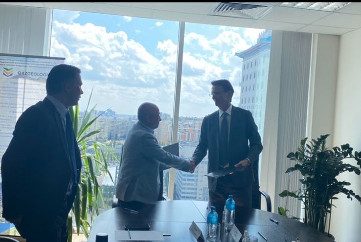 Kazgeology JSC and Condor Energy Inc. signed a Memorandum of Cooperation